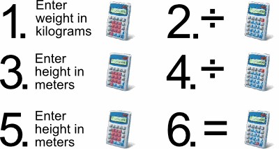 bmi calculator formula